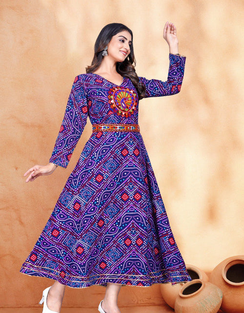 Load image into Gallery viewer, Indian Navratri Garba Women Kurta Dupatta mahezon
