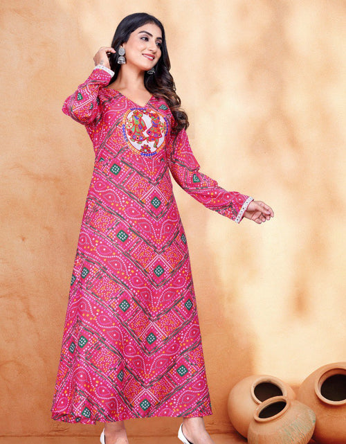 Load image into Gallery viewer, Navratri Garba Women Kurta Dupatta mahezon
