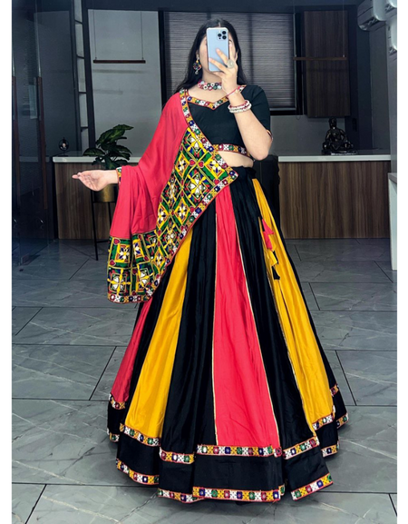 Navratri Special Embroidery Women Lehenga Choli mahezon