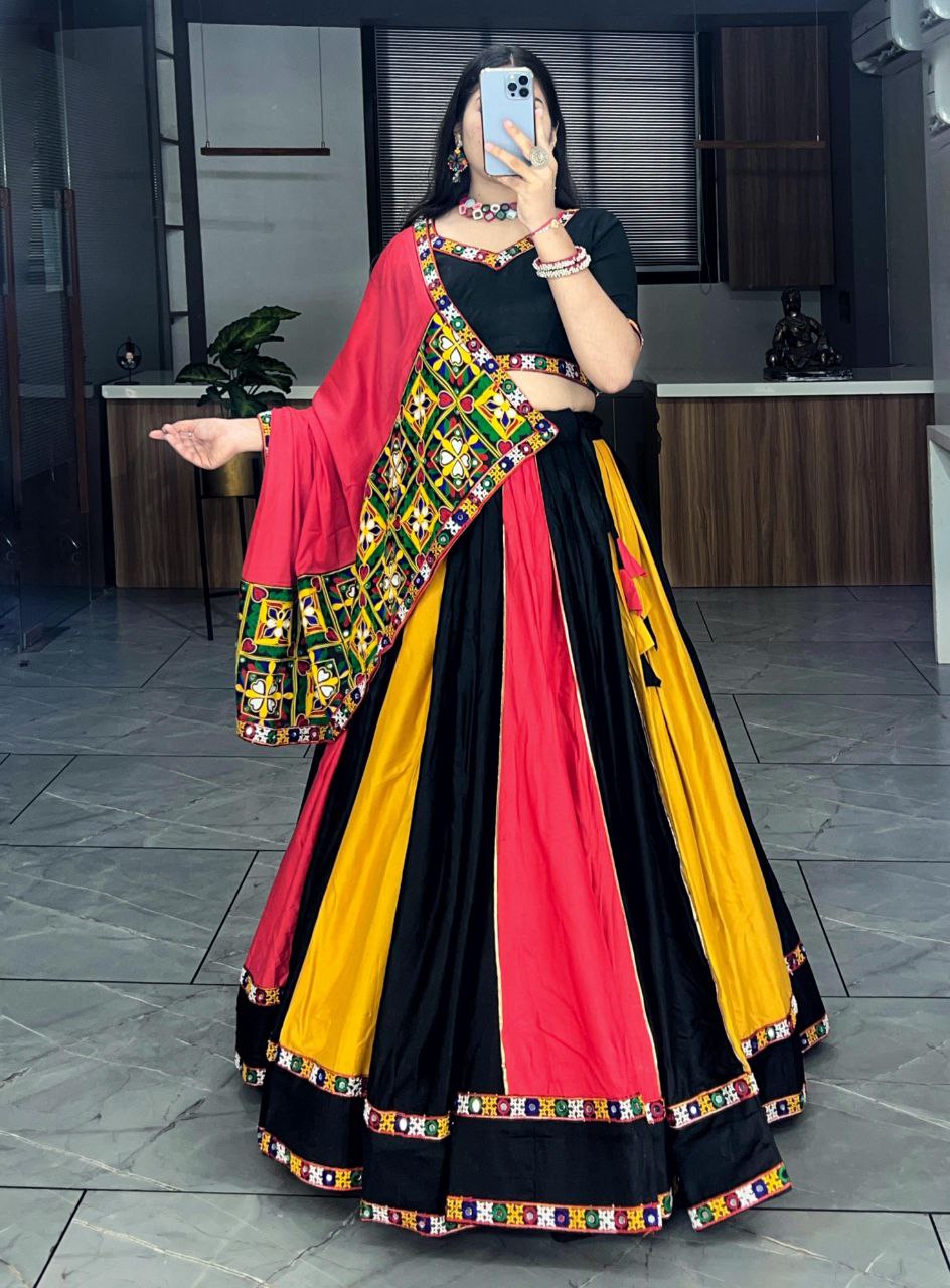 Navratri Special Embroidery Women Lehenga Choli mahezon