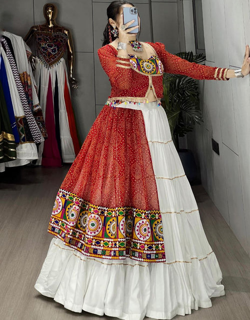 Load image into Gallery viewer, Navratri Special Garba Embroidery Women Lehenga Choli mahezon
