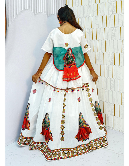 Navratri Special Garba Kids Girls Chaniya Choli Dupatta mahezon