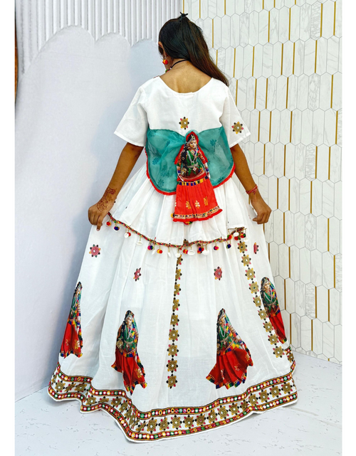 Load image into Gallery viewer, Navratri Special Garba Kids Girls Chaniya Choli Dupatta mahezon
