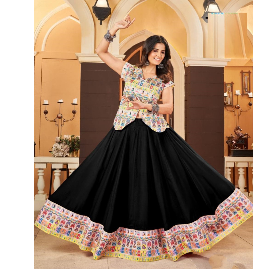 Navratri Traditional Indian Women Lehenga Blouse mahezon