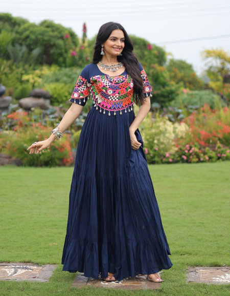 Navratri Traditional Indian Women Gown mahezon