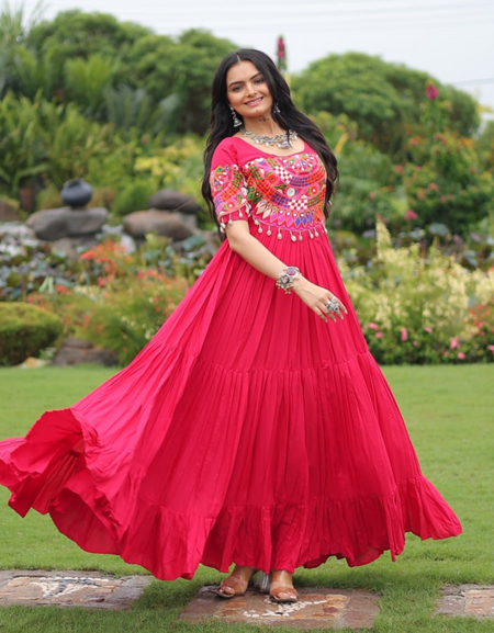 Navratri Traditional Indian Women Gown mahezon