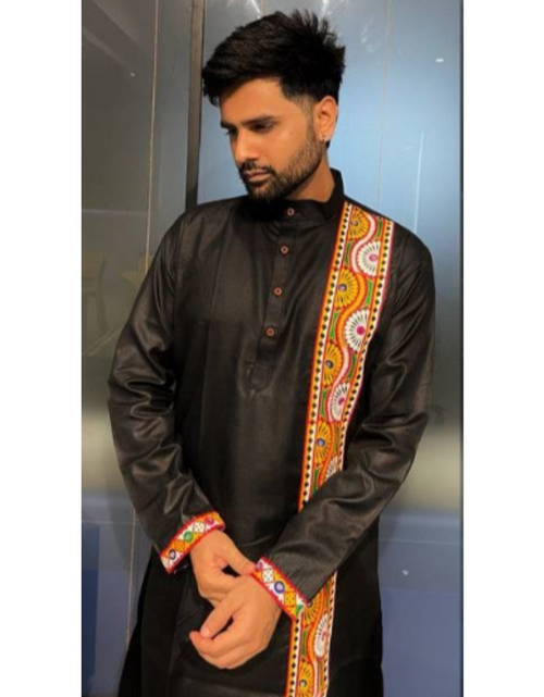 Load image into Gallery viewer, Navratri Traditional Indian Stylish Men Kurta Dupatta mahezon
