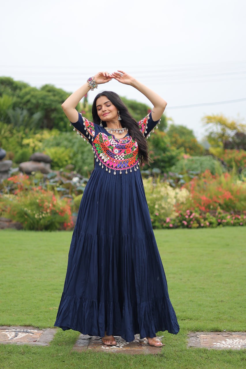 Navratri Traditional Indian Women Gown mahezon