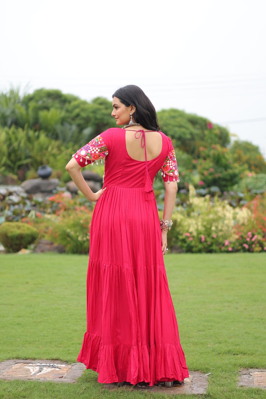 Navratri Traditional Indian Women Gown mahezon