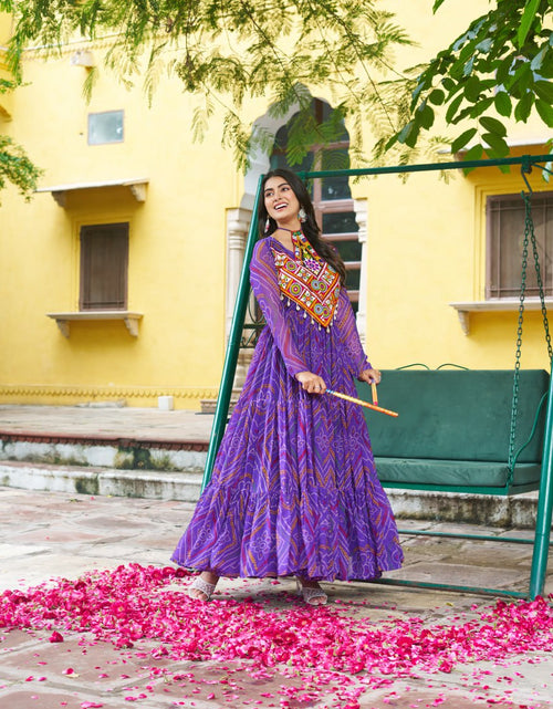 Load image into Gallery viewer, Navratri Traditional Indian Women Gown Dress mahezon
