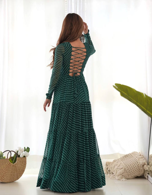 Load image into Gallery viewer, Navratri Women’s Anarkali Gown Dress mahezon

