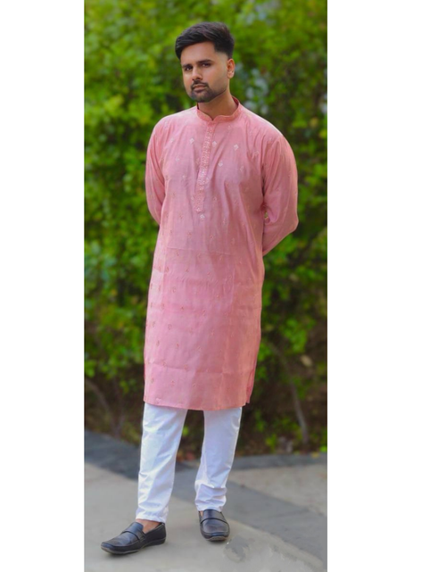 Load image into Gallery viewer, Traditional Ethnic Indian Men&#39;s Kurta Pajama Set mahezon
