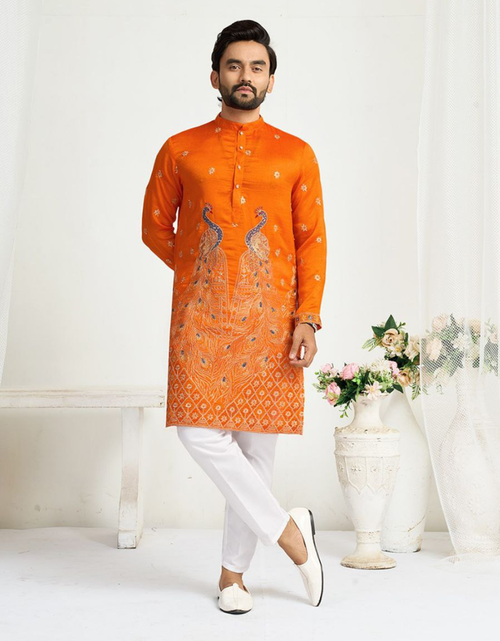 Load image into Gallery viewer, Festive Indian Premium Men Kurta mahezon
