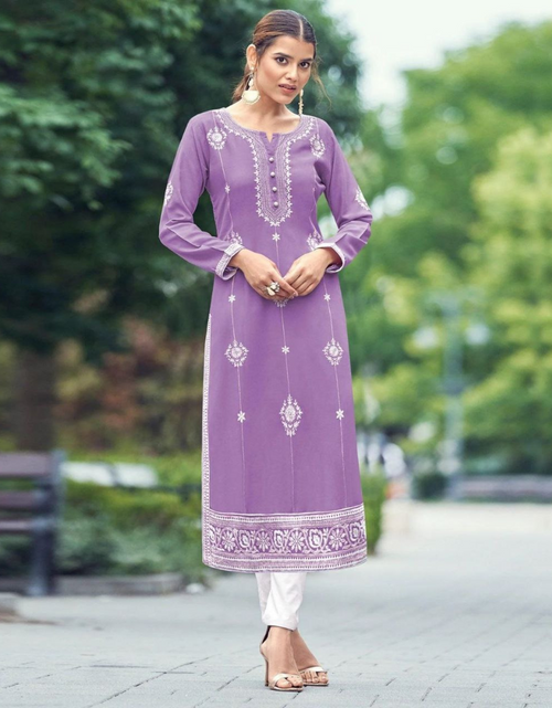 Load image into Gallery viewer, Party Wear Lucknowi Women Kurta Pant Suit mahezon
