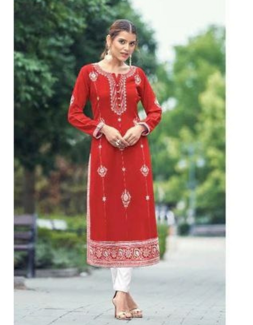 Load image into Gallery viewer, Party Wear Lucknowi Women Kurta Pant Suit mahezon
