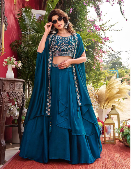 Party Wear Designer Women Lehenga Choli Dupatta mahezon
