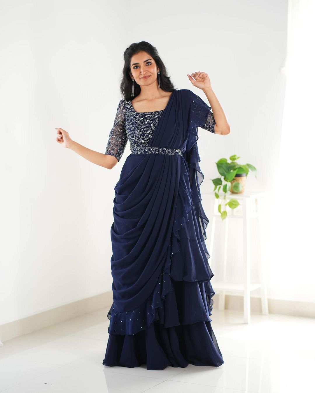 Party wear Designer Women's Lehenga Saree Dupatta mahezon Party wear Designer Women's Lehenga Saree Dupatta mahezon
