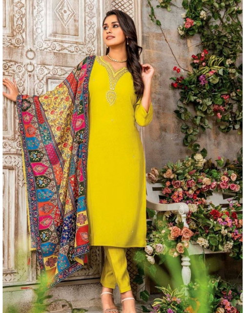 Load image into Gallery viewer, Party wear Ethnic 3 Piece Women&#39;s Suit mahezon

