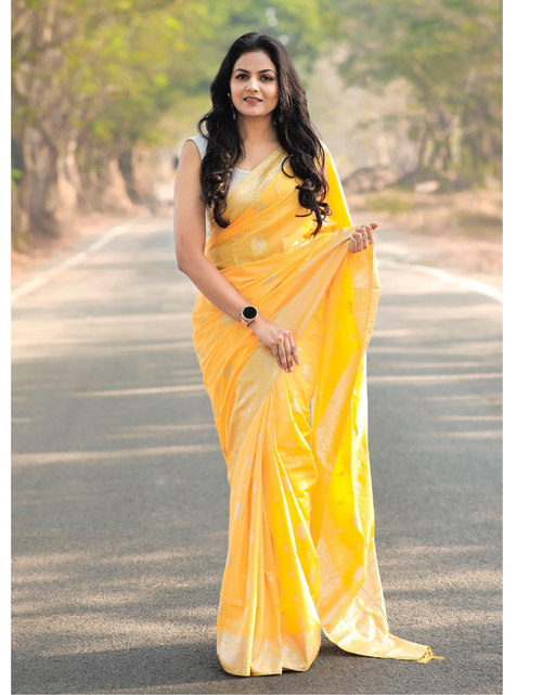 Load image into Gallery viewer, Party wear Soft Cotton Silk Women&#39;s Saree
