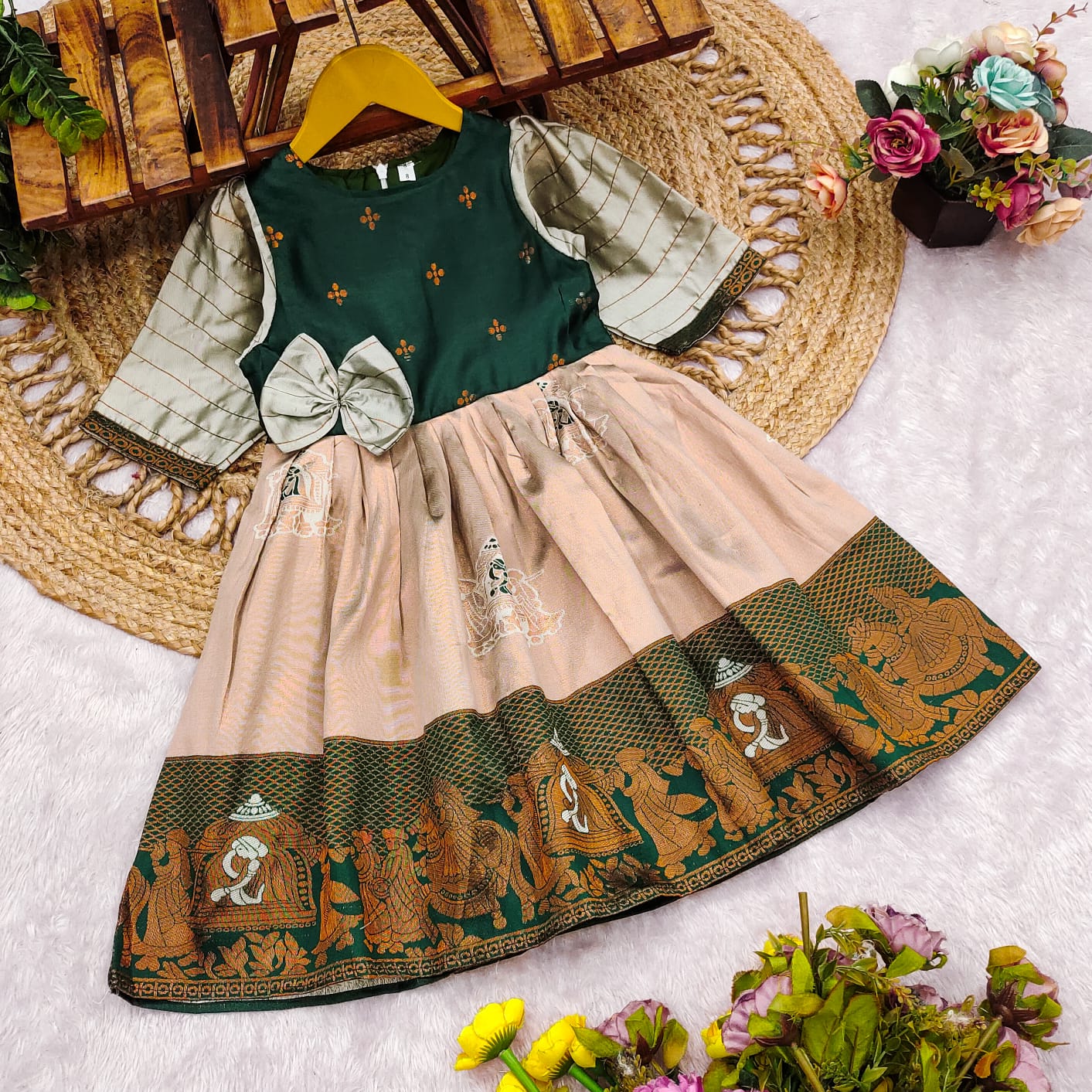 Festive Kids Girls Gowns