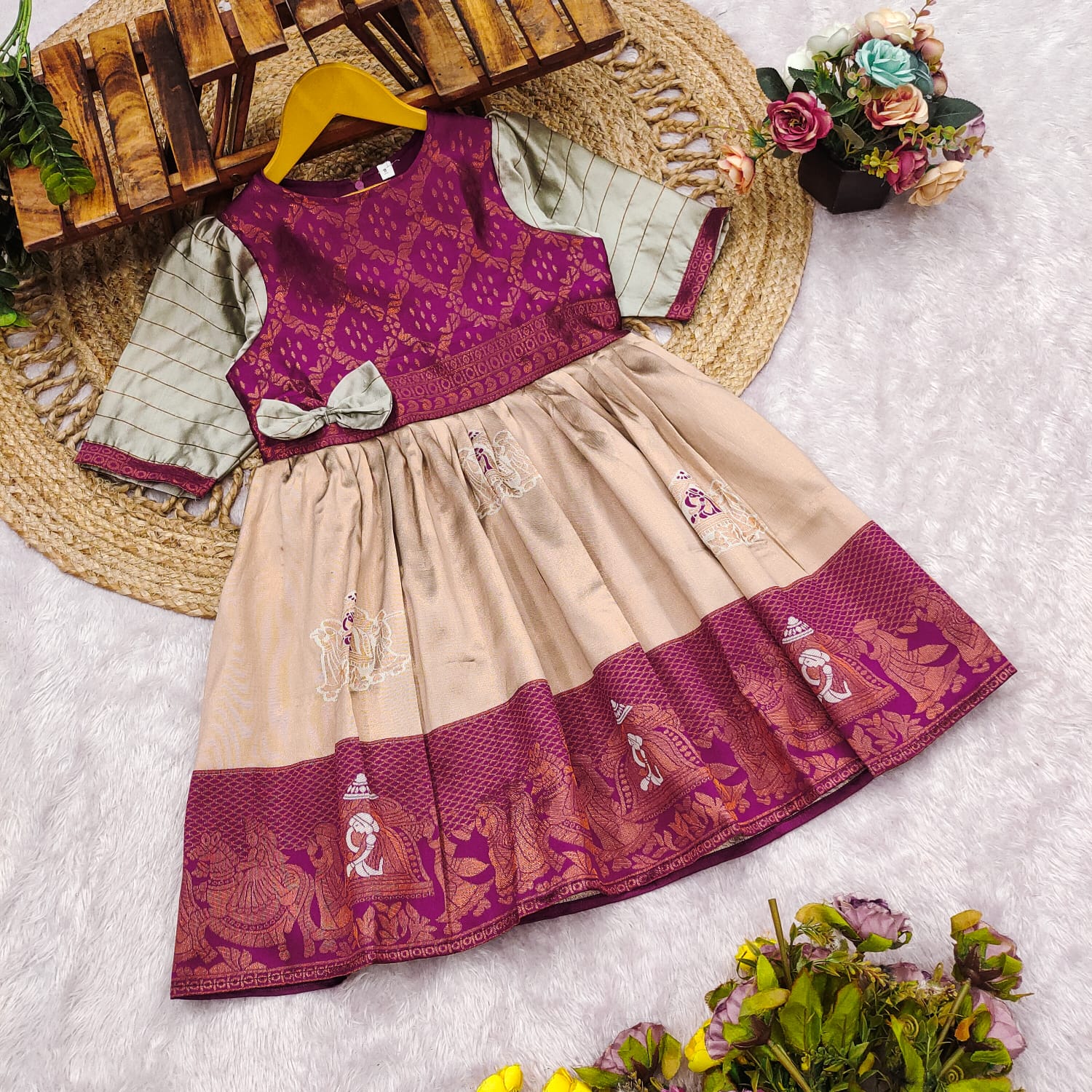 Festive Kids Girls Gowns