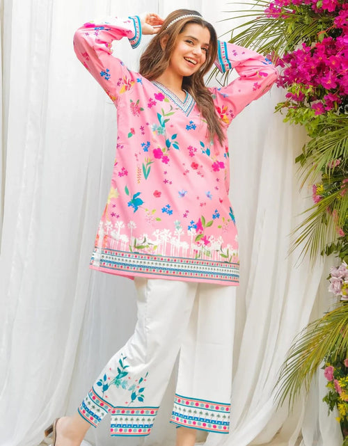 Load image into Gallery viewer, Pink Stylish Women Co-Ord sets mahezon
