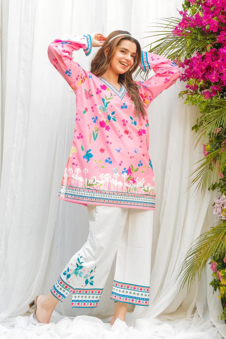 Pink Stylish Women Co-Ord sets mahezon