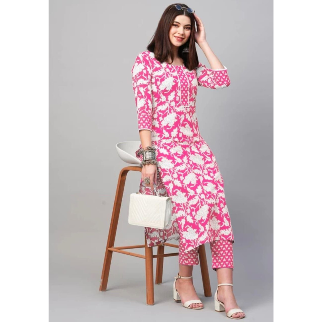 Pure Cotton Kurti set for Women mahezon