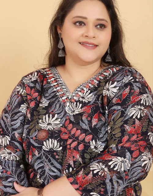 Load image into Gallery viewer, Plus Size Women&#39;s Kurta set mahezon
