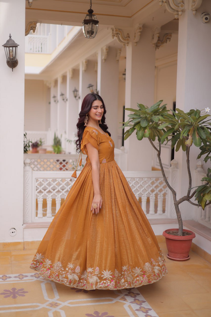 Premium Designer Ready Made Women Gown mahezon