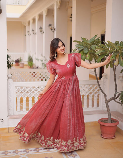 Load image into Gallery viewer, Premium Designer Ready Made Women Gown mahezon
