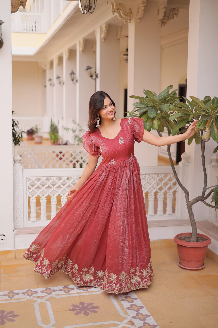 Premium Designer Ready Made Women Gown mahezon