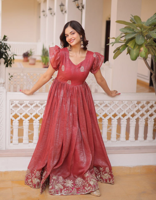 Load image into Gallery viewer, Premium Designer Ready Made Women Gown mahezon
