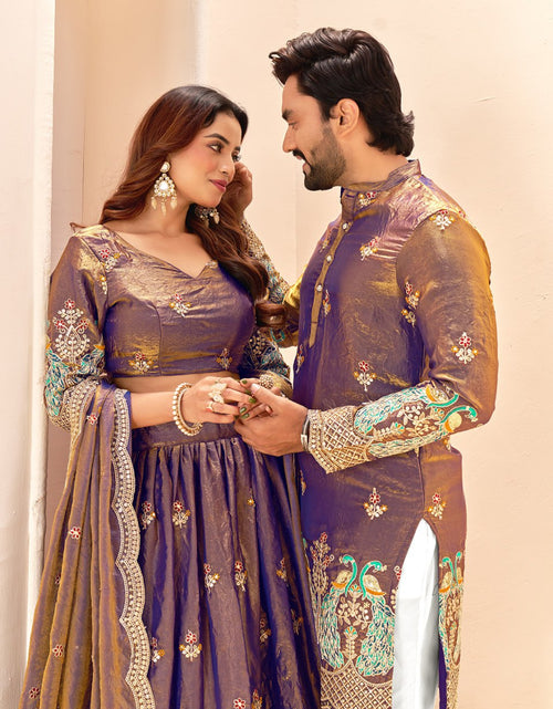 Load image into Gallery viewer, Premium Wedding Wear Couple Wear Same Matching Outfits Set Mahezon
