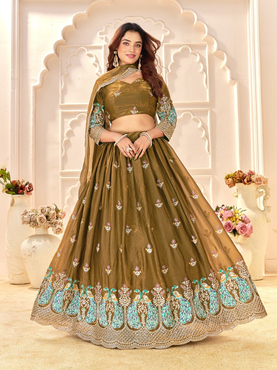 Premium Wedding Wear Embroidery Couple Wear Same Matching Outfits Set Mahezon