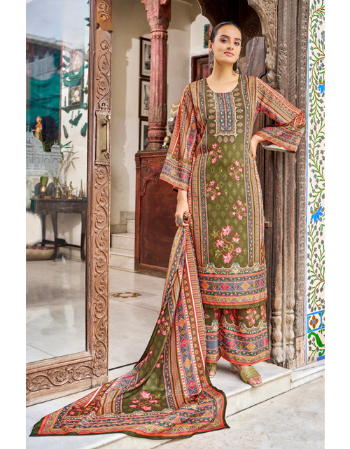 Load image into Gallery viewer, Readymade Festive Women’s Top Palazzo Suit Banwery
