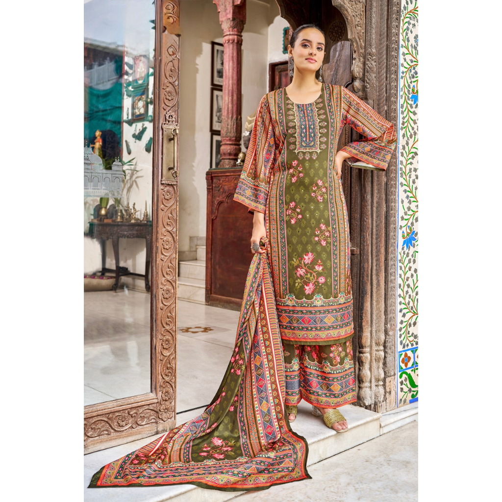 Readymade Festive Women’s Top Palazzo Suit Banwery