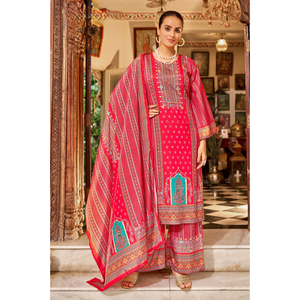 Readymade Festive Women’s Top Palazzo Suit Banwery