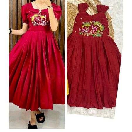Mother and Daughter Twinning Party wear Gown Dress mahezon