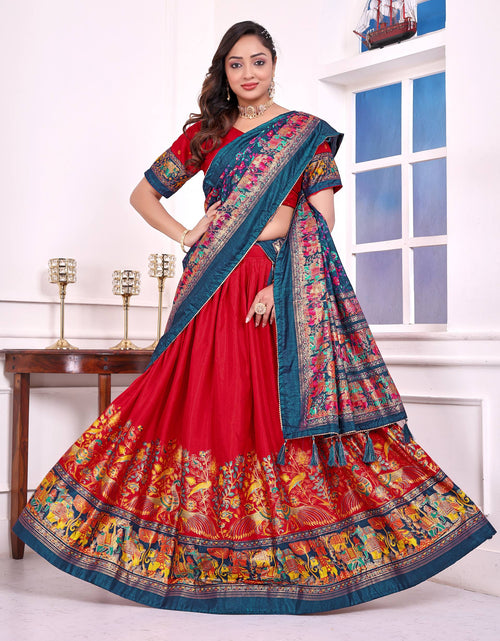 Load image into Gallery viewer, Festive Traditional Couple Wear Same Matching White Men Kurta Pajama Women Lehenga Choli Dupatta Outfit Set mahezon
