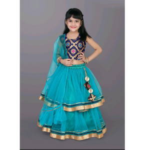 Stylish Kids Girls Party wear Lehenga Blouse
