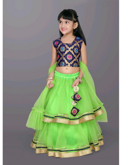Stylish Kids Girls Party wear Lehenga Blouse