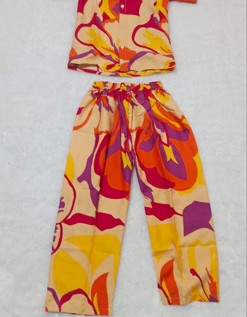 Load image into Gallery viewer, Stylish Kid Girl Co-Ord set mahezon
