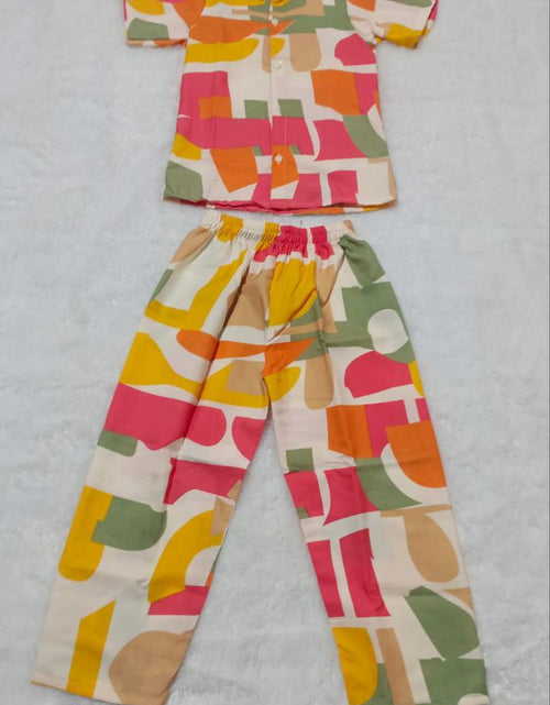 Load image into Gallery viewer, Stylish Kid Girl Co-Ord set mahezon
