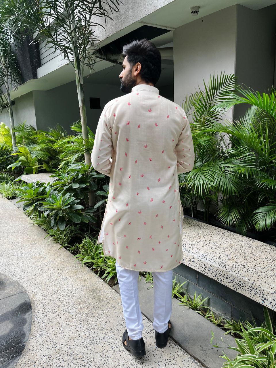 Men’s Ganesh Chaturthi Special Kurta Pajama Set mahezon
