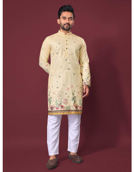 Traditional Indian Designer Men’s Kurta Pajama mahezon