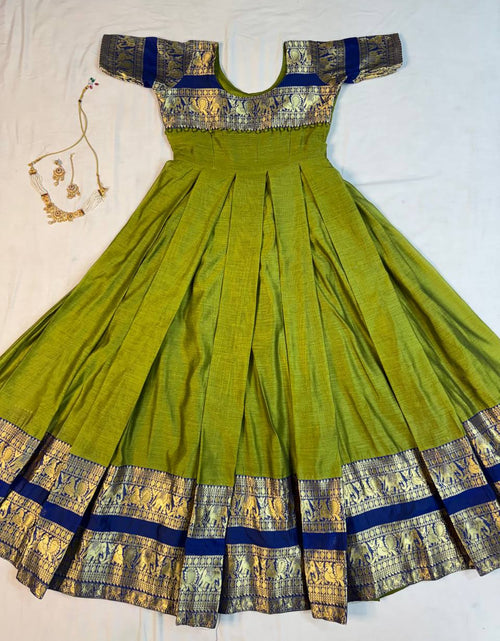 Load image into Gallery viewer, Festive Women’s Gown Dupatta Dress
