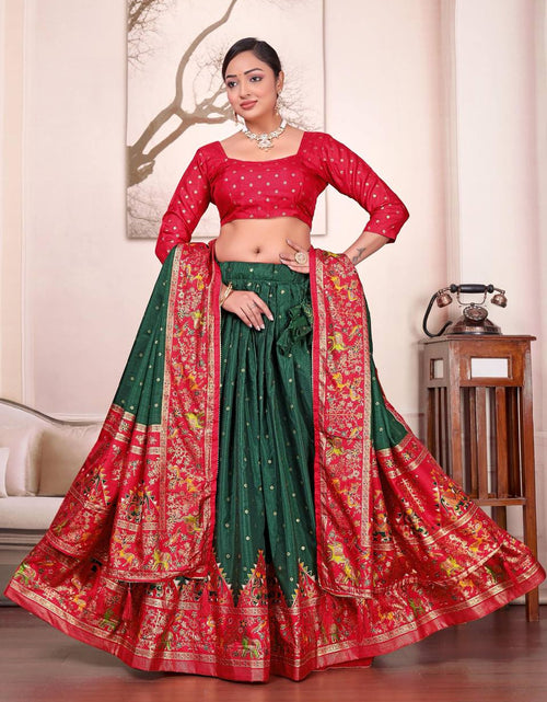 Load image into Gallery viewer, Traditional Indian Couple Wear Same Matching Men Kurta Pajama Women Lehenga Choli Dupatta mahezon
