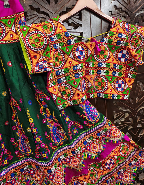 Load image into Gallery viewer, Traditional Navratri Embroidery Women Lehenga Choli mahezon
