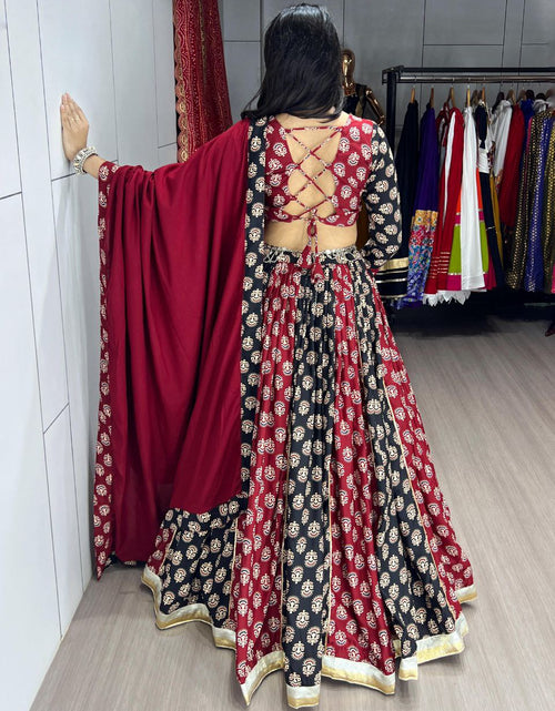Load image into Gallery viewer, Navratri Special Ajarakh Women Lehenga Choli mahezon
